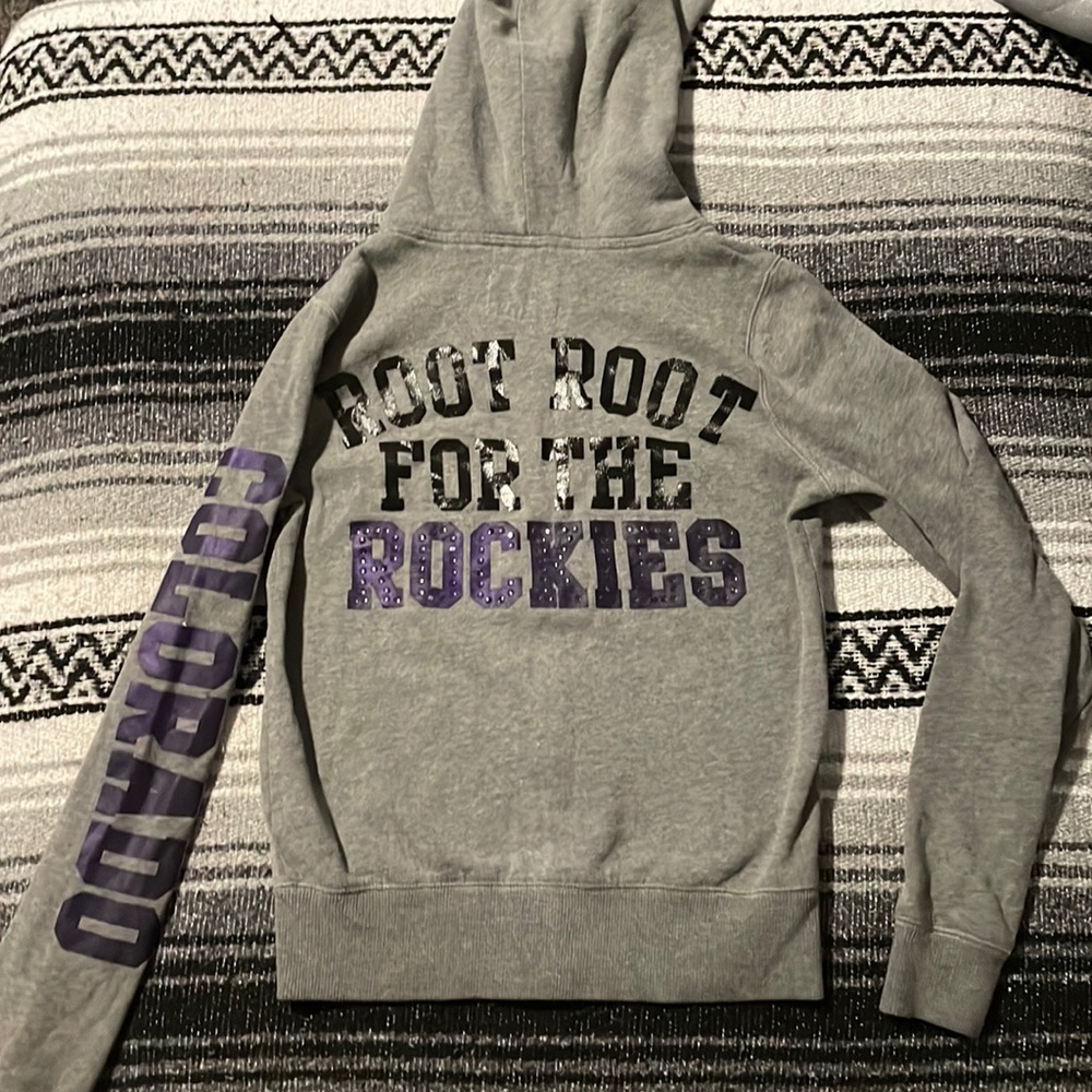 Pink Victoria Secret Colorado Rockies Full Zip *sz S